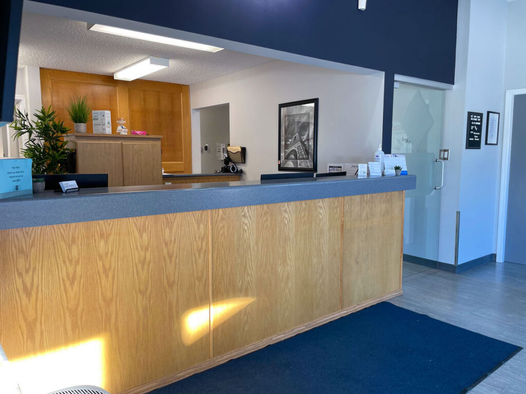 Westlock Family Dental front desk