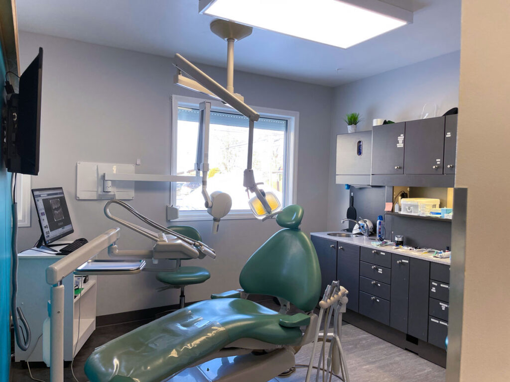 Westlock Family Dental clinic room